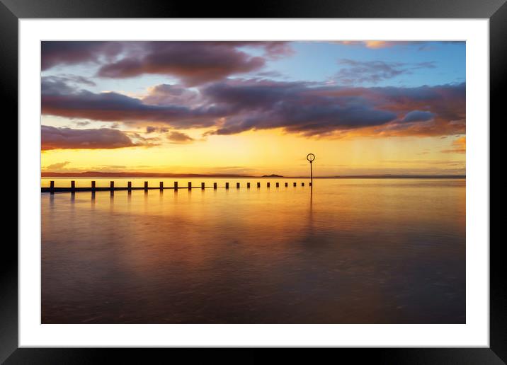 Portobello at Dusk Framed Mounted Print by Miles Gray