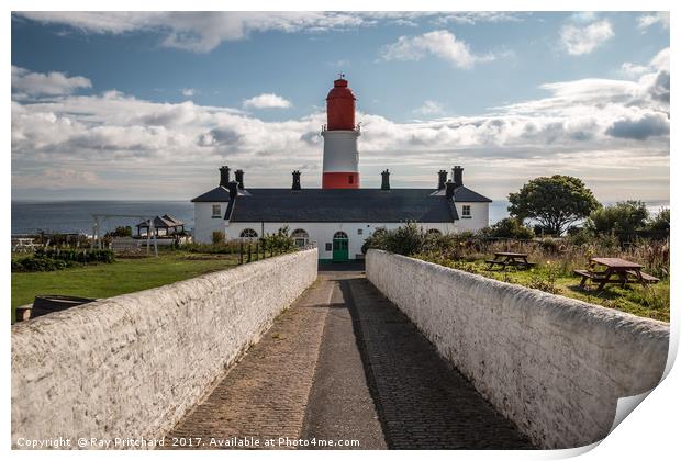 Souter Lighthouse     Print by Ray Pritchard