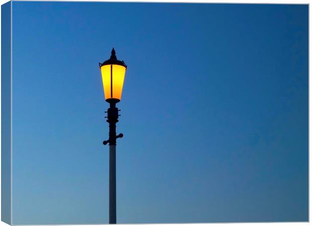 Lamppost   Canvas Print by Victor Burnside