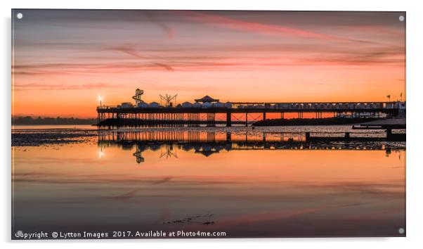 Herne Bay pier Acrylic by Wayne Lytton