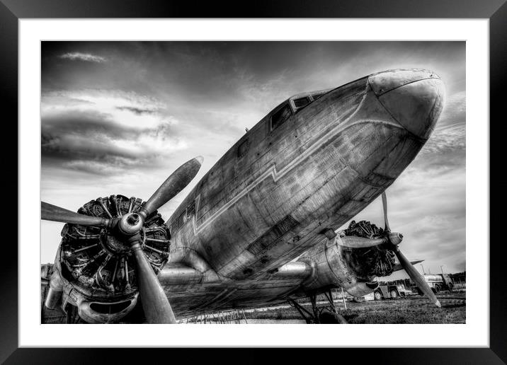 Lisunov Li-2 Aircraft Framed Mounted Print by David Pyatt