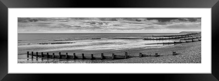 Beach Framed Mounted Print by Gary Schulze