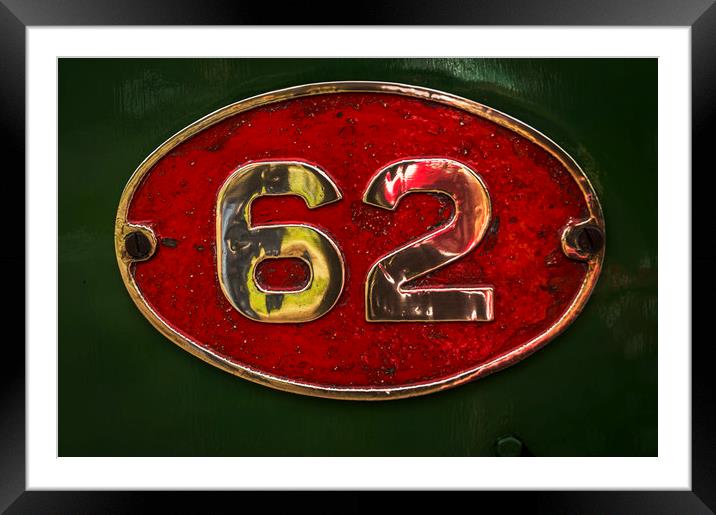 Train 62 Framed Mounted Print by Gary Schulze