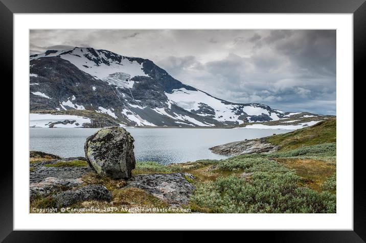 the famous County Road 55 norway Framed Mounted Print by Chris Willemsen