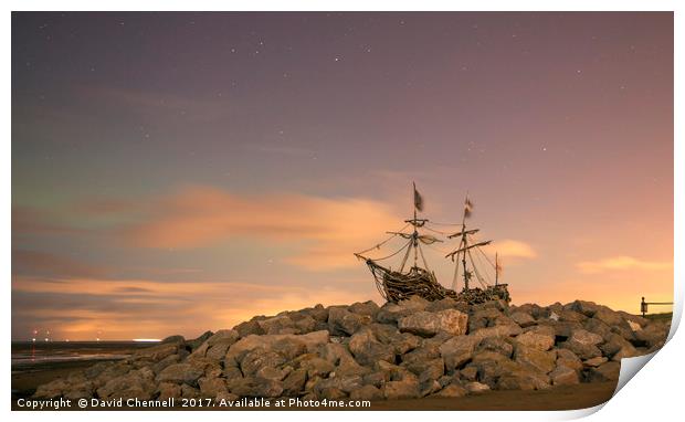 Grace Darling Aurora Print by David Chennell