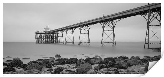 clevedon pier Print by kevin murch