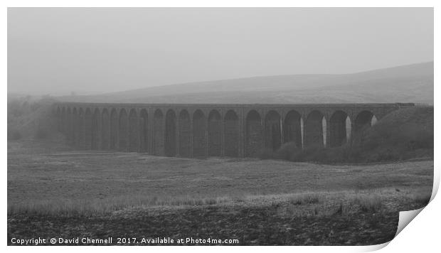 Ribblehead Viaduct Print by David Chennell