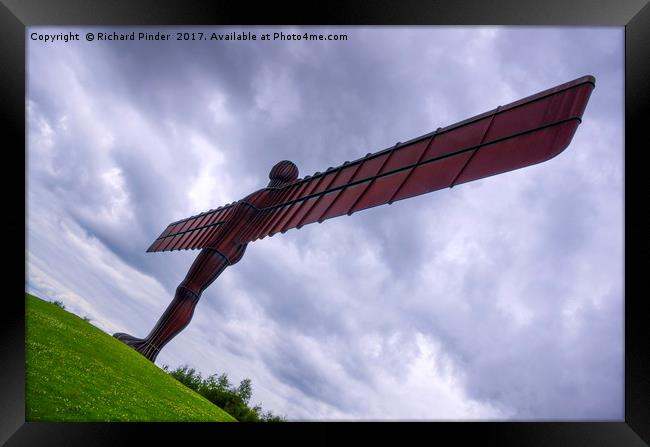 Angel of the North Framed Print by Richard Pinder