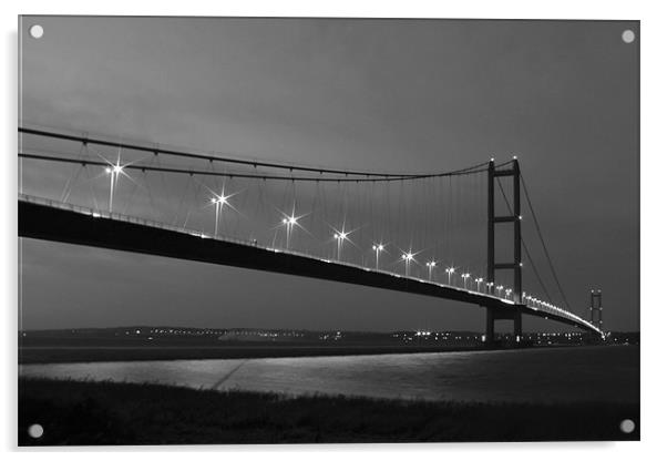 Humber Bridge Acrylic by Neil Gavin