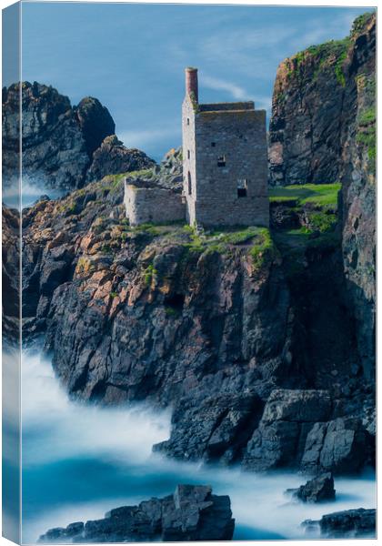 Botallack Mine Canvas Print by Kevin Browne