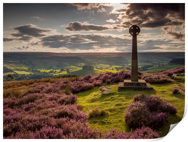 Rosedale North Yorkshire Print by Rick Bowden