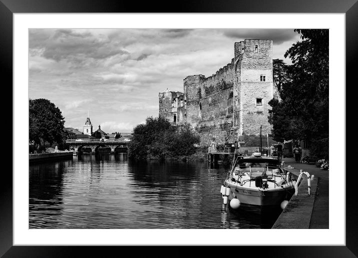 The Castle Framed Mounted Print by Simon Wilkinson