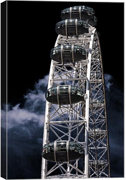 London Eye Canvas Print by Roy Scrivener