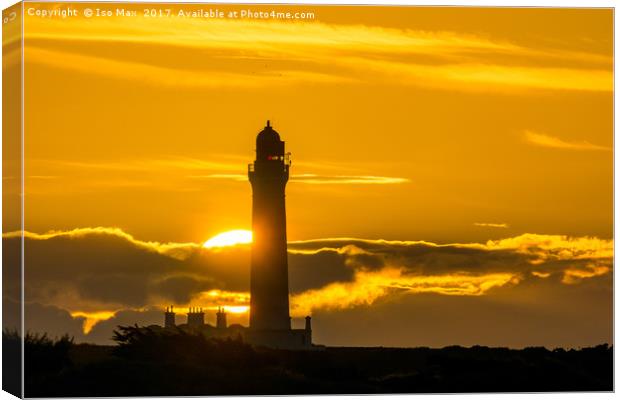 Lossiemouth Lighthouse, Scotland Canvas Print by The Tog