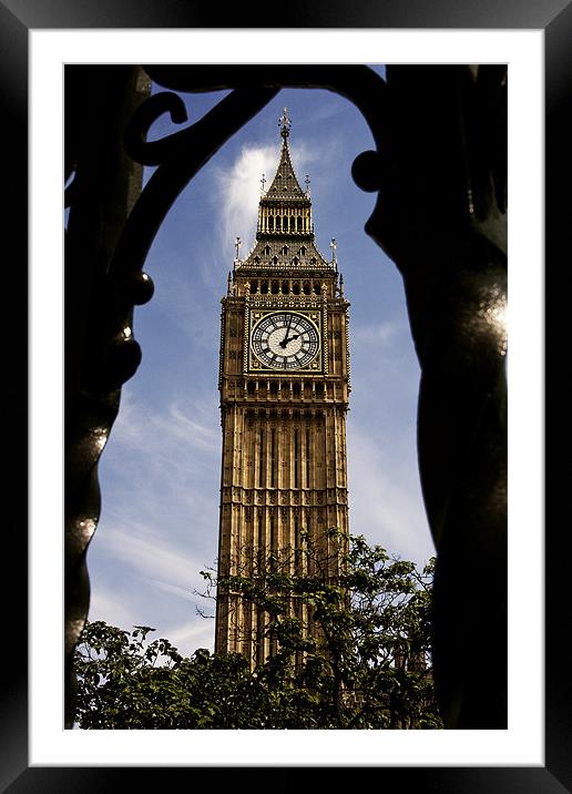 Big Ben Framed Mounted Print by Roy Scrivener