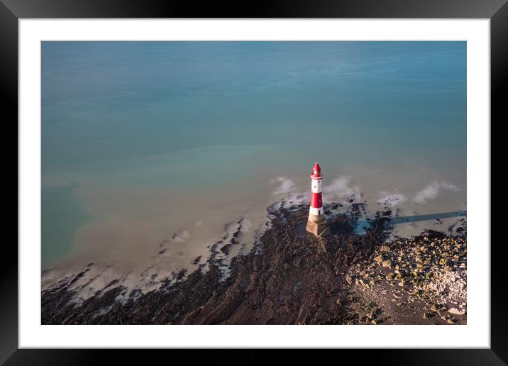 Beachy Head Lighthouse Framed Mounted Print by Sue MacCallum- Stewart