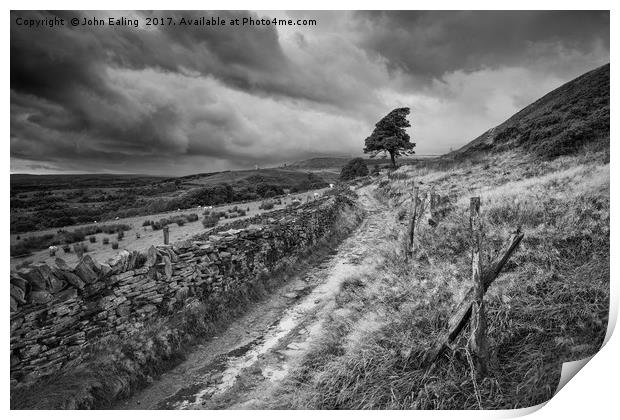 Approaching Storm Print by John Ealing