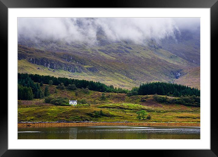 Loch Slapin Framed Mounted Print by David Lewins (LRPS)