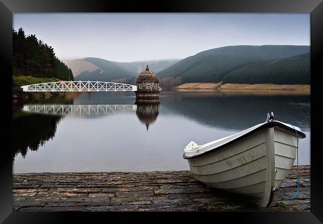 Talla Reservoir - Scottish Borders Framed Print by David Lewins (LRPS)