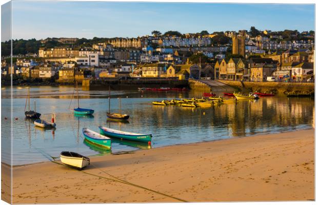 Lovely St Ives, Cornwall, UK Canvas Print by Michael Brookes
