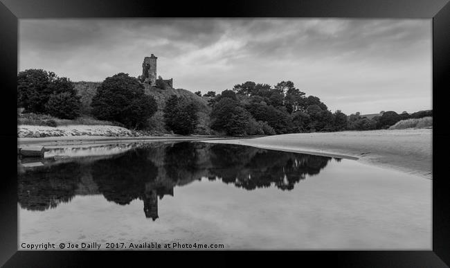 Red Castle, Lunanbay Angus Framed Print by Joe Dailly