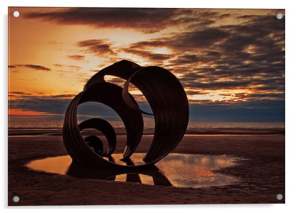 Mary's Shell at dusk Acrylic by David McCulloch