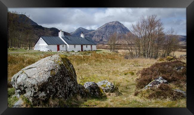 Majestic Views of Black Rock Cottage Framed Print by Joe Dailly