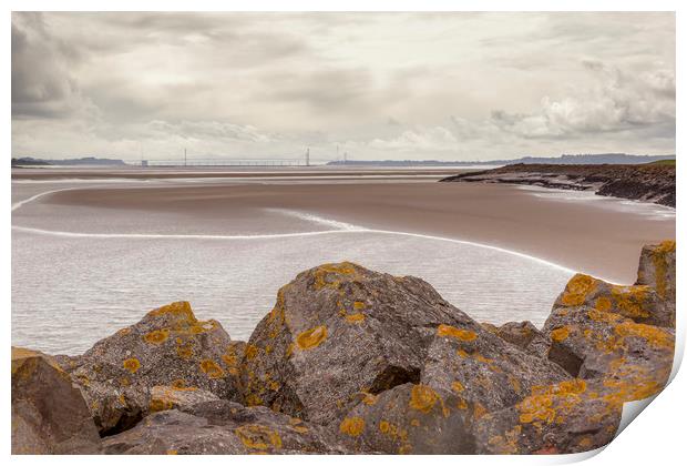 Low Tide Print by David Tinsley