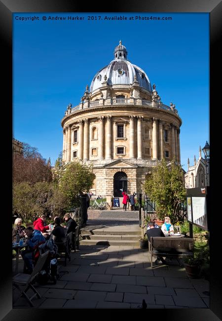 The Radcliffe Camera, Oxford, United Kingdom Framed Print by Andrew Harker