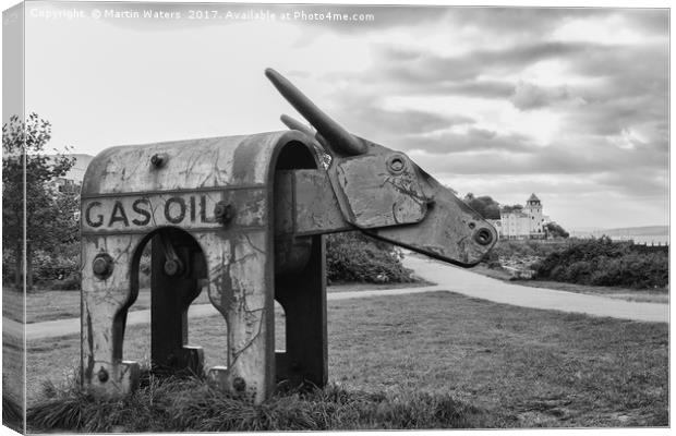 The Ox, Portishead Arts Trail Canvas Print by Martin Waters
