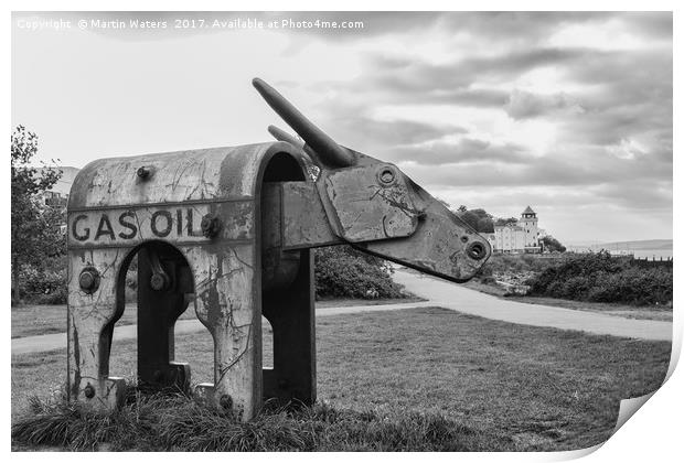 The Ox, Portishead Arts Trail Print by Martin Waters