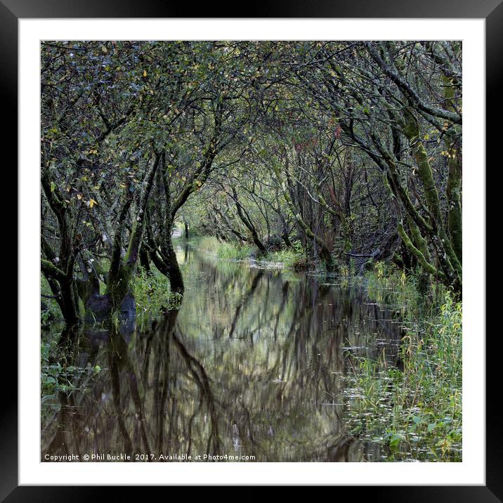 Twists and Turn Framed Mounted Print by Phil Buckle