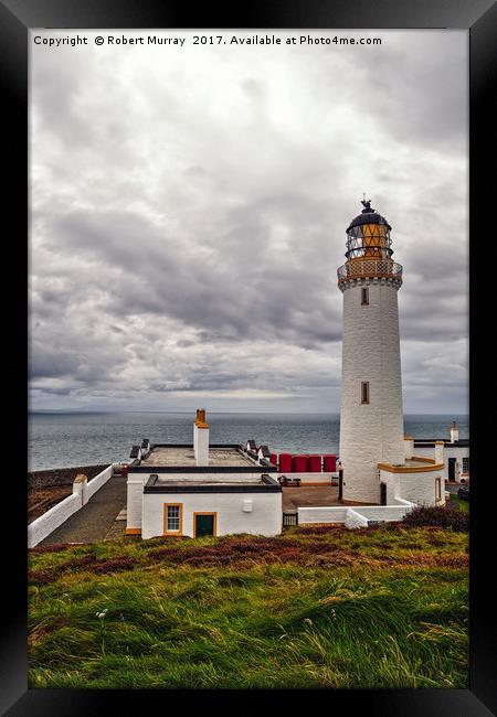 Mull of Galloway Lighthouse 2 Framed Print by Robert Murray