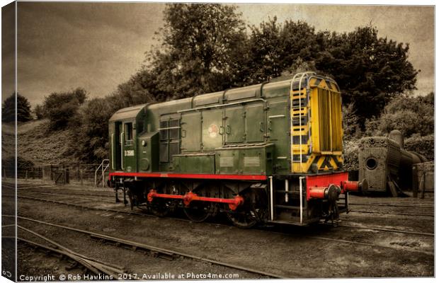 Severn Valley Gronk  Canvas Print by Rob Hawkins