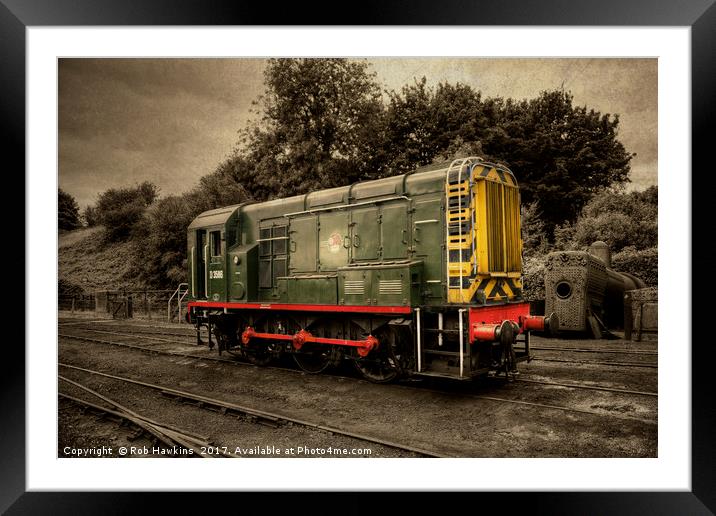 Severn Valley Gronk  Framed Mounted Print by Rob Hawkins
