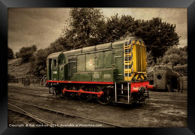Severn Valley Gronk  Framed Print by Rob Hawkins