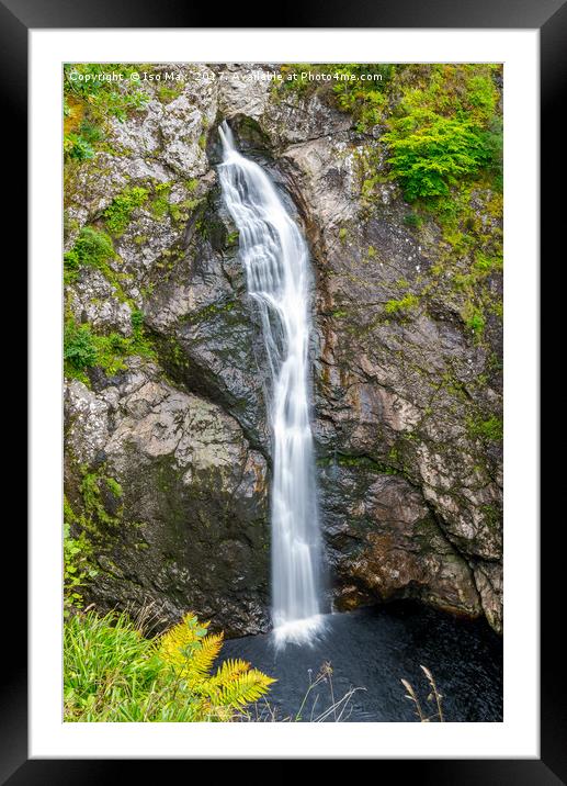Falls Of Foyers, Scotland Framed Mounted Print by The Tog