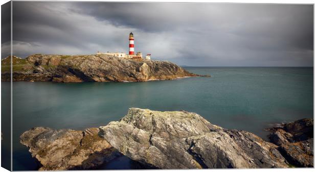 Eilean Glas Lighthouse Canvas Print by Grant Glendinning
