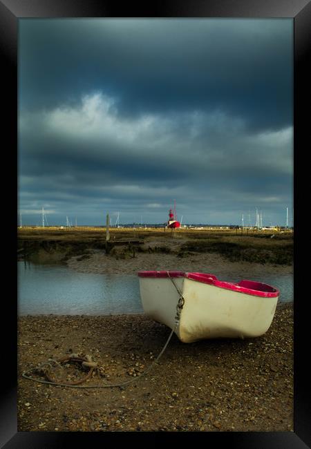 Tollesbury Marina Framed Print by Joanna Pinder