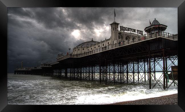 The Palace Pier of Brighton Framed Print by Rob Hawkins