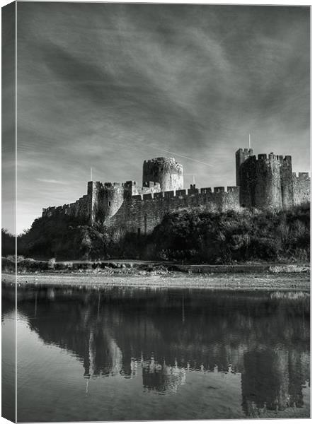 Pembroke Castle Canvas Print by Mark Robson