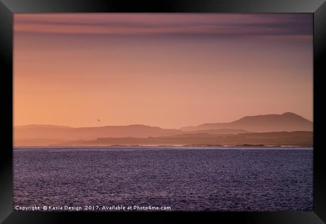 Loch Indaal Sunrise, Port Charlotte, Islay Framed Print by Kasia Design