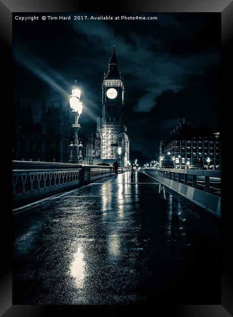 Westminster Bridge Framed Print by Tom Hard