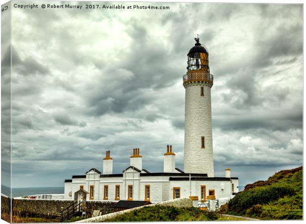 Mull of Galloway Lighthouse 3 Canvas Print by Robert Murray