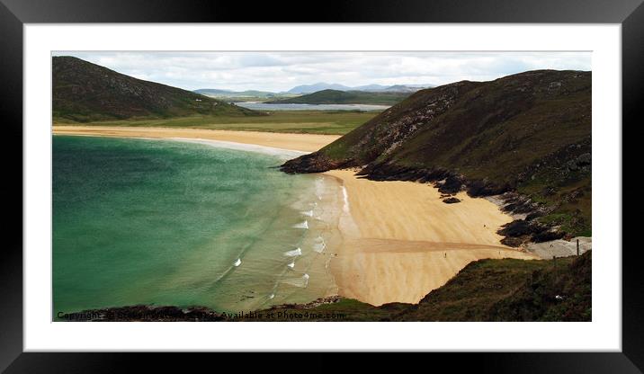 Rossan Bay 2 Framed Mounted Print by Steven Watson