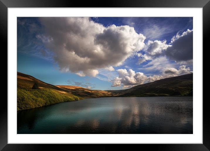 GM0002S - Wessenden Reservoir - Standard Framed Mounted Print by Robin Cunningham