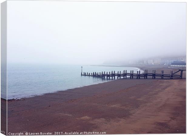Sea the Fog? Canvas Print by Lauren Bywater