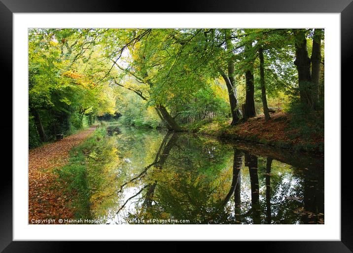 Autumn in Monmouthshire Framed Mounted Print by Hannah Hopton
