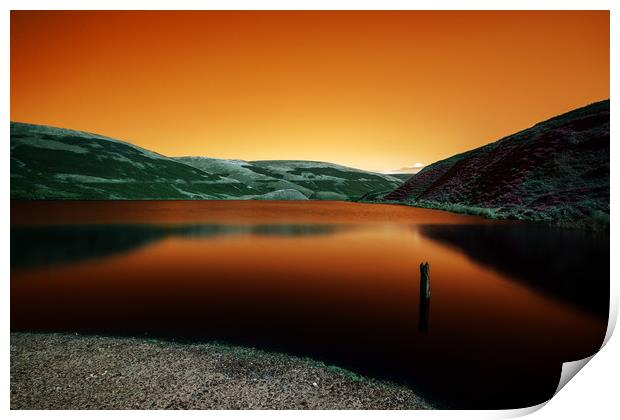 GM0006S - Wessenden Reservoir - Standard Print by Robin Cunningham