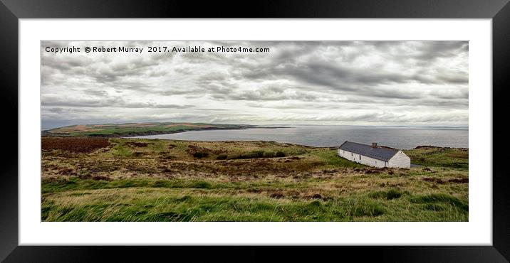 Mull of Galloway Framed Mounted Print by Robert Murray